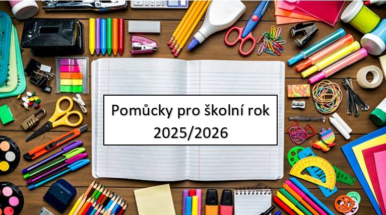 Pomůcky pro šk. rok 2025/2026